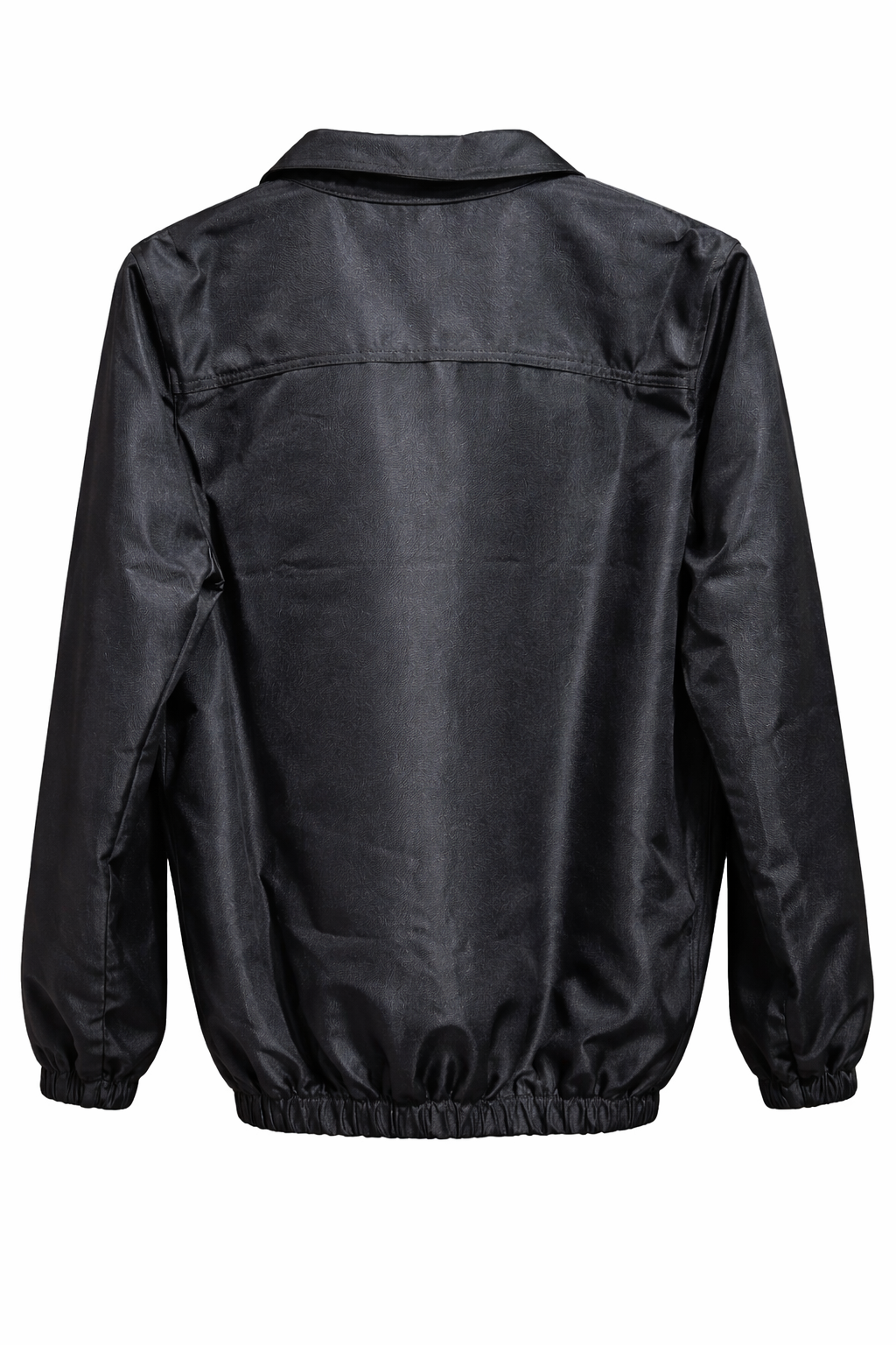 Abrigo Tipo Chamarra Negro con Pedrería | Mujer